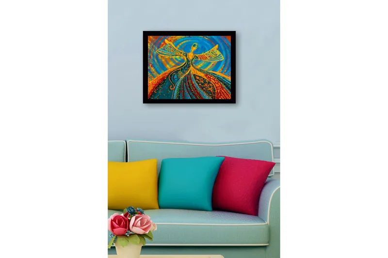 Väggdekor MDF Målning - Inredning & dekor - Tavlor & konst - Canvastavla