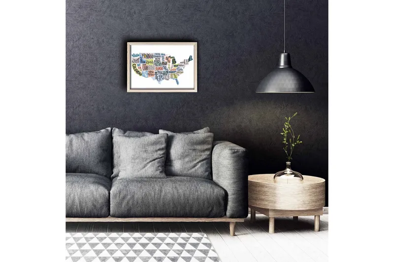 Väggdekor MDF Målning - Inredning & dekor - Tavlor & konst - Canvastavla