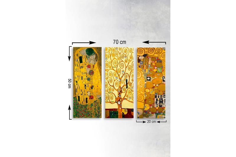 Väggdekor MDF Målning - Inredning & dekor - Tavlor & konst - Canvastavla