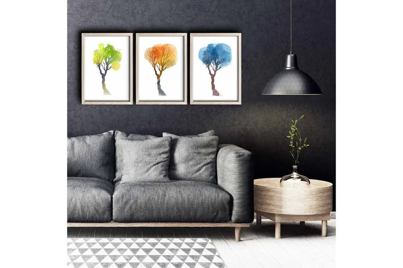 Väggdekor MDF Målning