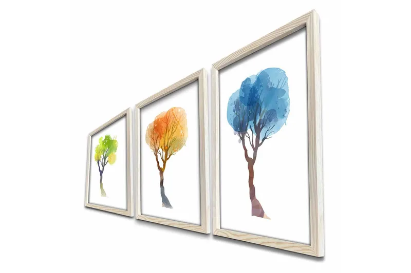 Väggdekor MDF Målning - Inredning & dekor - Tavlor & konst - Canvastavla