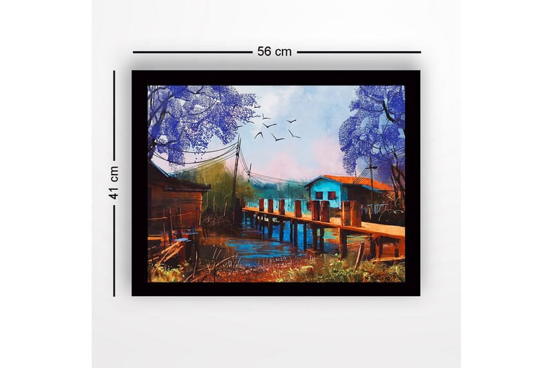 Väggdekor MDF Målning - Inredning & dekor - Tavlor & konst - Canvastavla