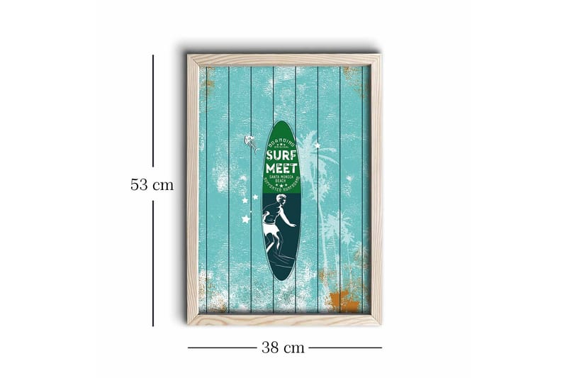 Väggdekor MDF Målning - Inredning & dekor - Tavlor & konst - Canvastavla