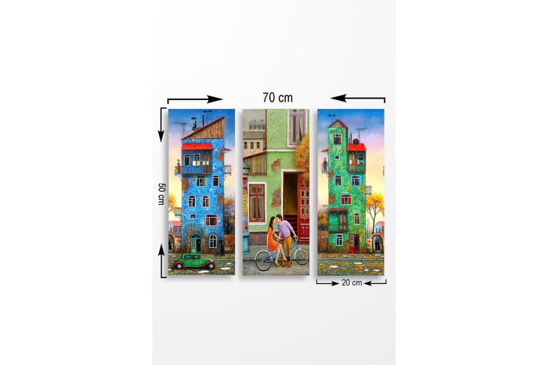 Väggdekor MDF Målning - Inredning & dekor - Tavlor & konst - Canvastavla