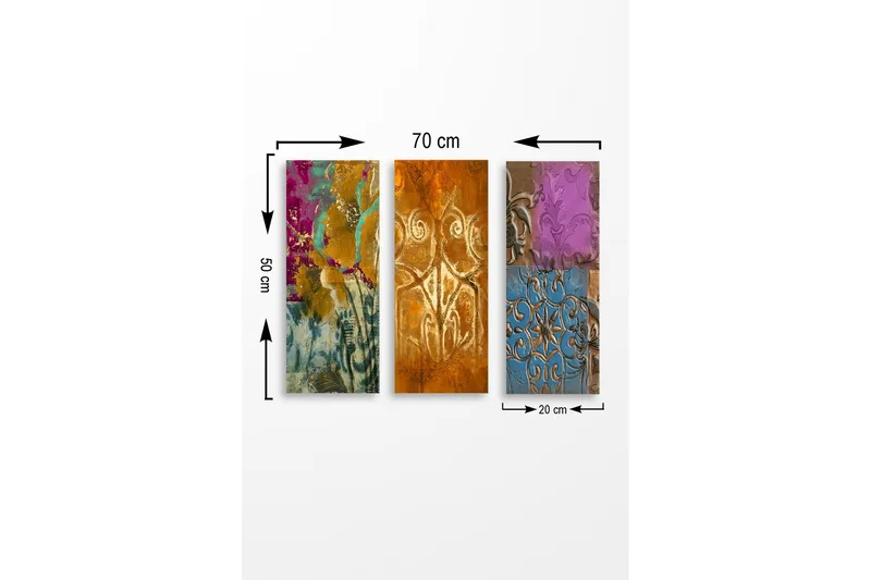 Väggdekor MDF Målning - Inredning & dekor - Tavlor & konst - Canvastavla