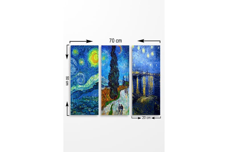 Väggdekor MDF Målning - Inredning & dekor - Tavlor & konst - Canvastavla