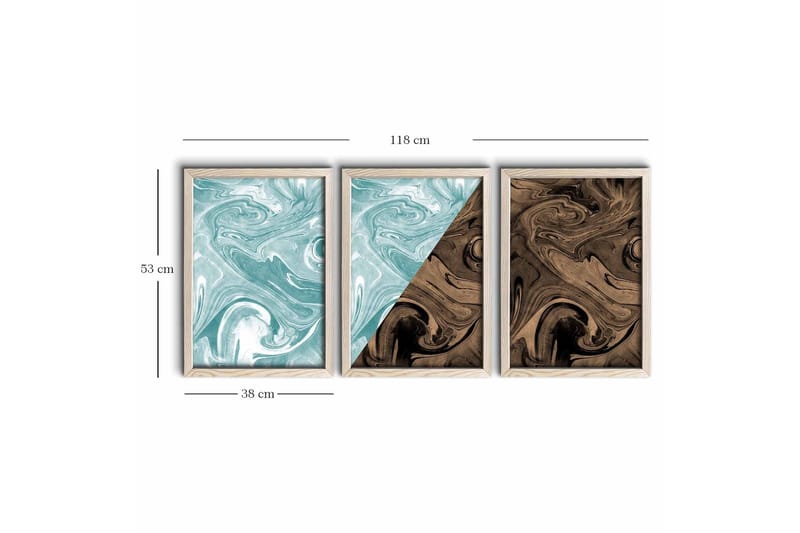 Väggdekor MDF Målning - Inredning & dekor - Tavlor & konst - Canvastavla