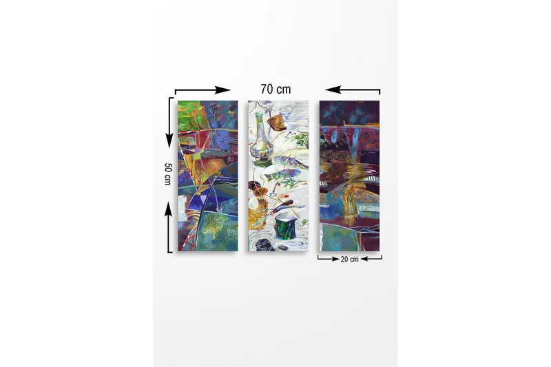 Väggdekor MDF Målning - Inredning & dekor - Tavlor & konst - Canvastavla