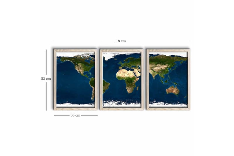 Väggdekor MDF Målning - Inredning & dekor - Tavlor & konst - Canvastavla