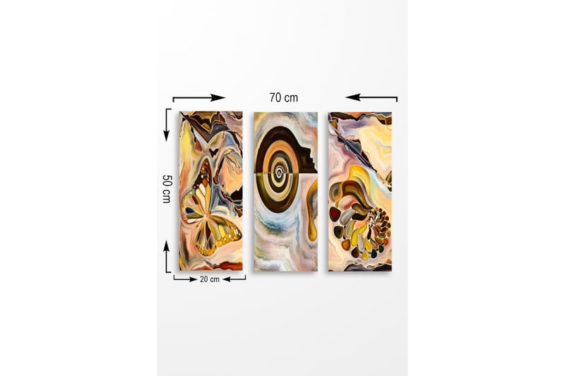 Väggdekor MDF Målning - Inredning & dekor - Tavlor & konst - Canvastavla