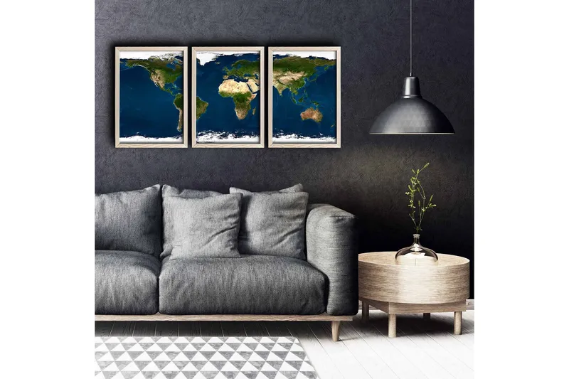 Väggdekor MDF Målning