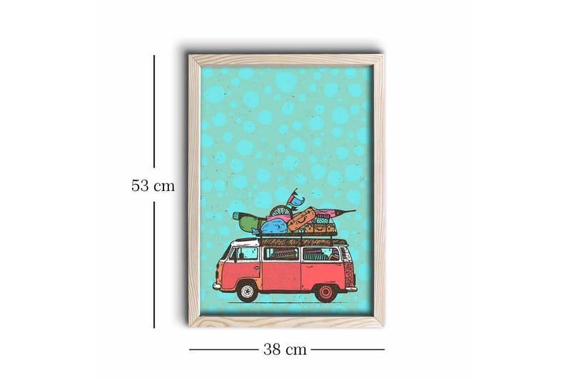 Väggdekor MDF Målning - Inredning & dekor - Tavlor & konst - Canvastavla