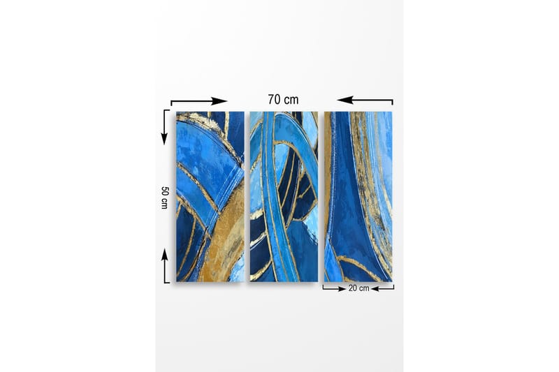 Väggdekor MDF Målning - Inredning & dekor - Tavlor & konst - Canvastavla