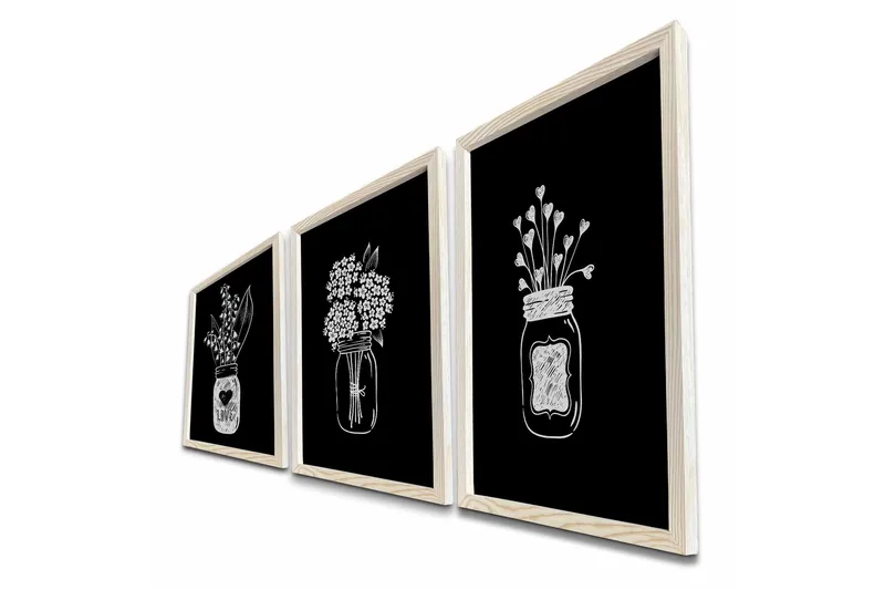 Väggdekor MDF Målning - Inredning & dekor - Tavlor & konst - Canvastavla