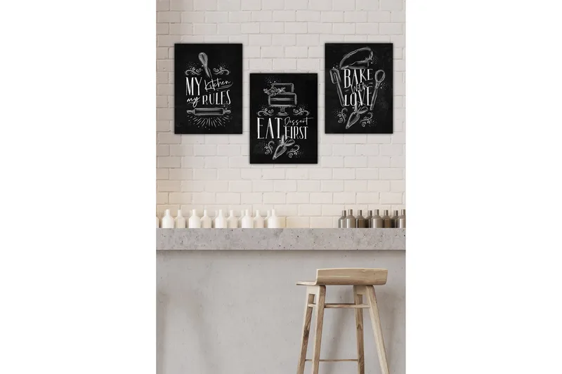 Väggdekor MDF Målning - Inredning & dekor - Tavlor & konst - Canvastavla