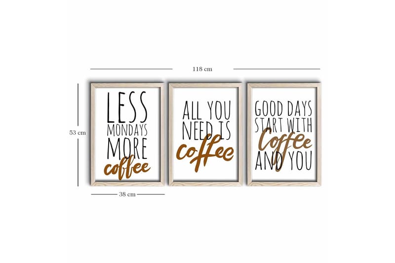 Väggdekor MDF Målning - Inredning & dekor - Tavlor & konst - Canvastavla