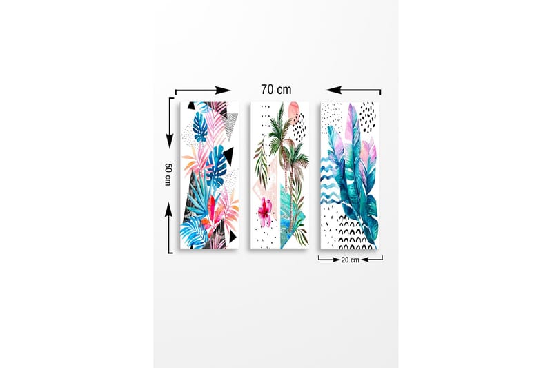 Väggdekor MDF Målning - Inredning & dekor - Tavlor & konst - Canvastavla