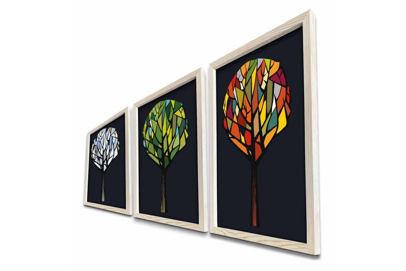 Väggdekor MDF Målning - Inredning & dekor - Tavlor & konst - Canvastavla