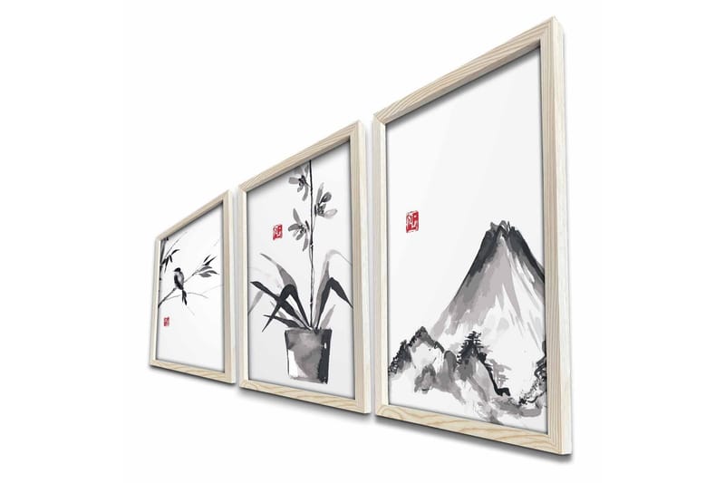 Väggdekor MDF Målning - Inredning & dekor - Tavlor & konst - Canvastavla