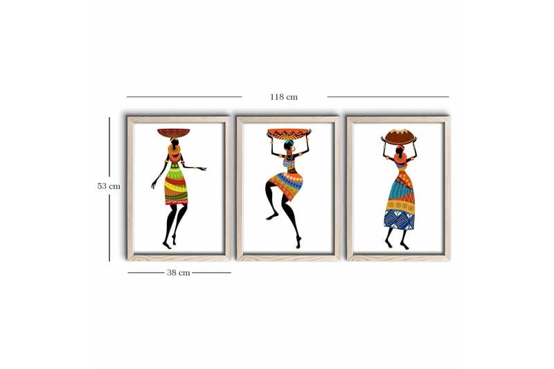 Väggdekor MDF Målning - Inredning & dekor - Tavlor & konst - Canvastavla