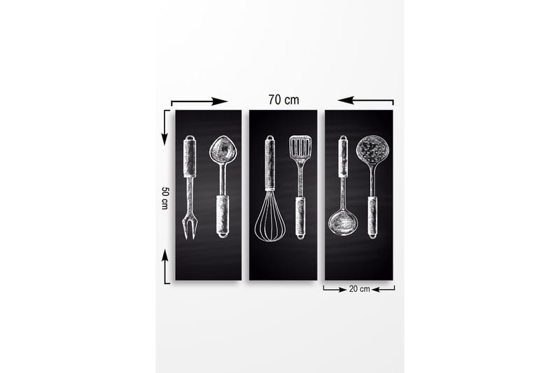 Väggdekor MDF Målning - Inredning & dekor - Tavlor & konst - Canvastavla