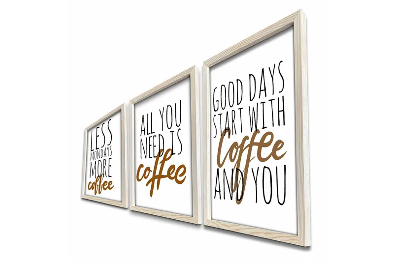 Väggdekor MDF Målning - Inredning & dekor - Tavlor & konst - Canvastavla