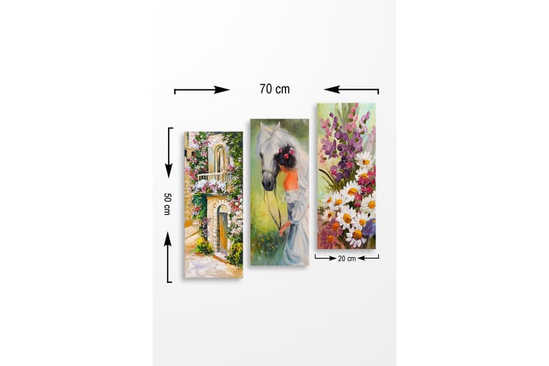 Väggdekor MDF Målning - Inredning & dekor - Tavlor & konst - Canvastavla