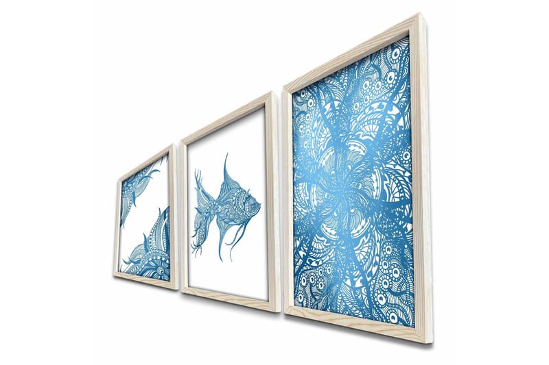 Väggdekor MDF Målning - Inredning & dekor - Tavlor & konst - Canvastavla