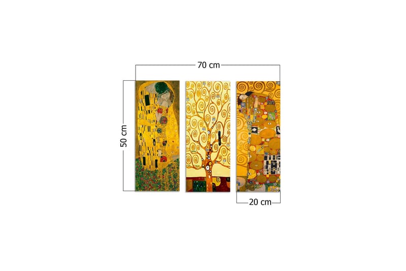 Väggdekor MDF Målning - Inredning & dekor - Tavlor & konst - Canvastavla