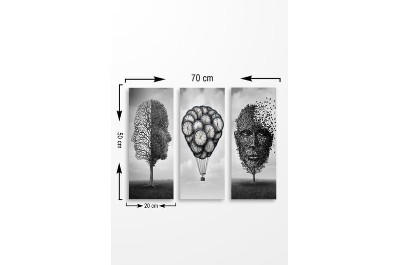 Väggdekor MDF Målning - Inredning & dekor - Tavlor & konst - Canvastavla