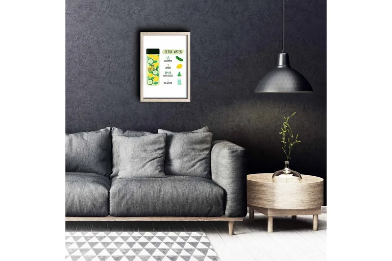 Väggdekor MDF Målning