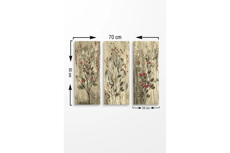 Väggdekor MDF Målning - Inredning & dekor - Tavlor & konst - Canvastavla