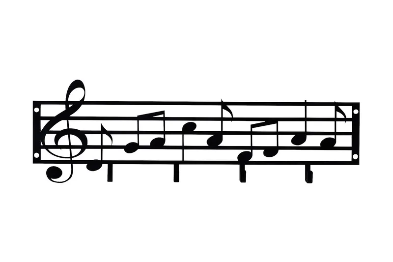 Väggdekoration Hängare - Inredning & dekor - Tavlor & konst - Canvastavla