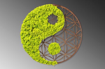 Yin Yang Canvastavla - 44x44 cm - Inredning & dekor - Tavlor & konst - Canvastavla
