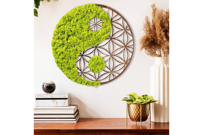 Yin Yang Canvastavla - 44x44 cm - Inredning & dekor - Tavlor & konst - Canvastavla