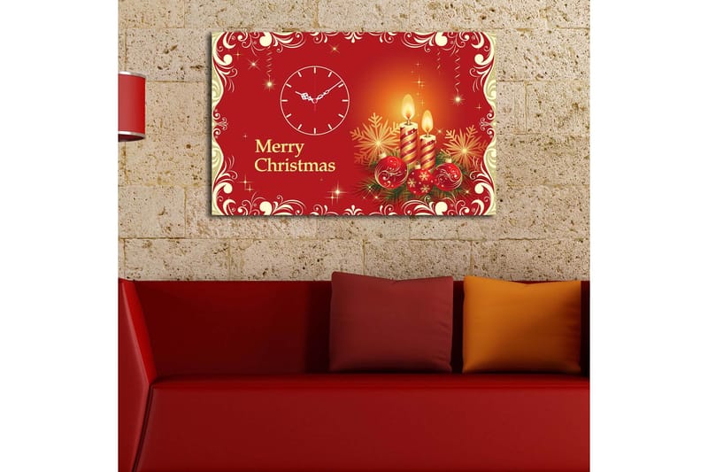 Decorative Canvas Wall Clock 45x70 - Inredning & dekor - Tavlor & konst - Canvastavla