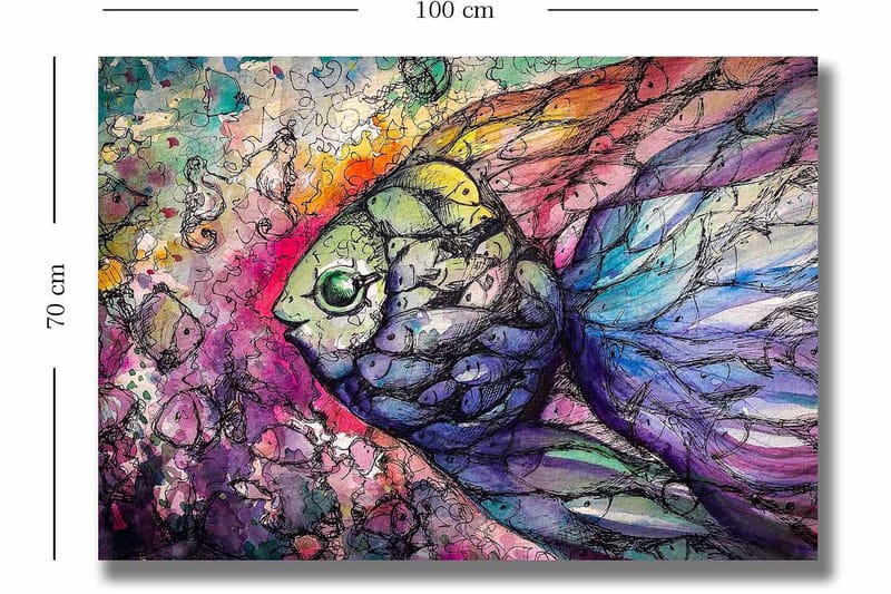 Decorative Canvas Painting 70x100 - Inredning & dekor - Tavlor & konst - Canvastavla