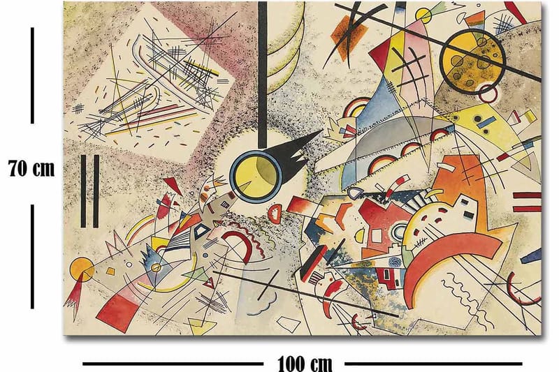 Decorative Canvas Painting 70x100 - Inredning & dekor - Tavlor & konst - Canvastavla