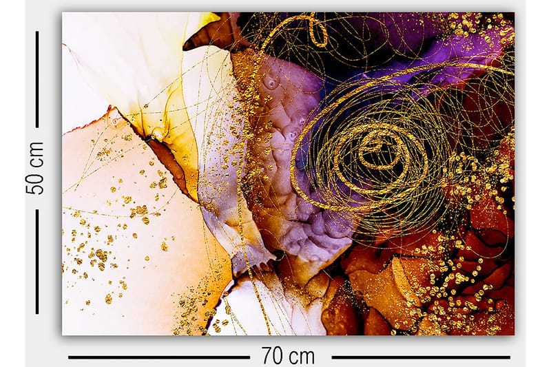 Decorative Canvas Painting 50x70 - Inredning & dekor - Tavlor & konst - Canvastavla