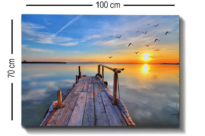 Decorative Canvas Painting 70x100 - Inredning & dekor - Tavlor & konst - Canvastavla