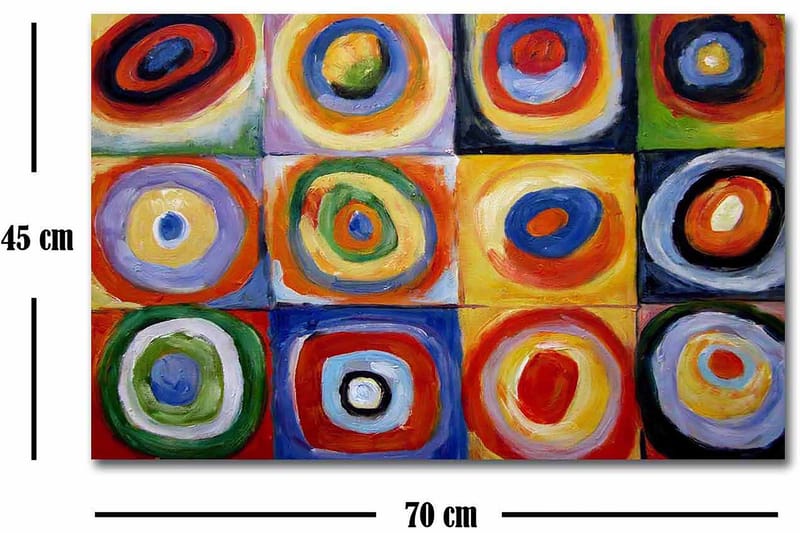 Decorative Canvas Painting 45x70 - Inredning & dekor - Tavlor & konst - Canvastavla