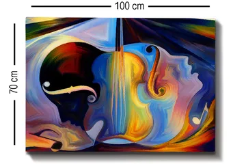 Decorative Canvas Painting 70x100 - Inredning & dekor - Tavlor & konst - Canvastavla