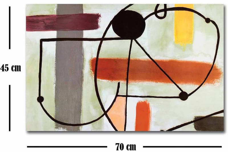 Decorative Canvas Painting 45x70 - Inredning & dekor - Tavlor & konst - Canvastavla