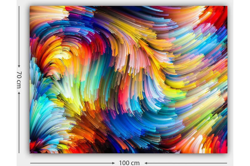 Decorative Canvas Painting 70x100 - Inredning & dekor - Tavlor & konst - Canvastavla