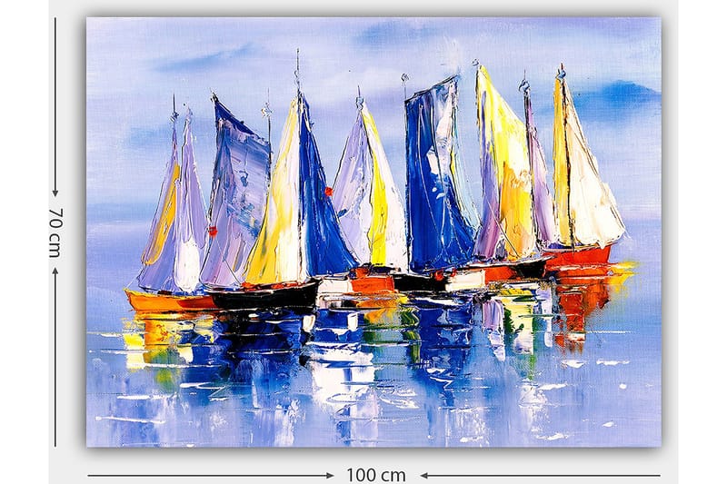 Decorative Canvas Painting 70x100 - Inredning & dekor - Tavlor & konst - Canvastavla