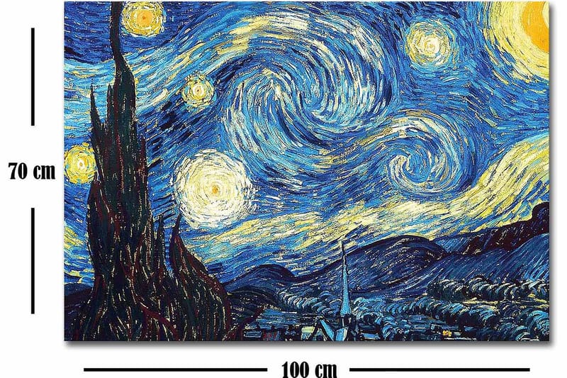 Decorative Canvas Painting 70x100 - Inredning & dekor - Tavlor & konst - Canvastavla