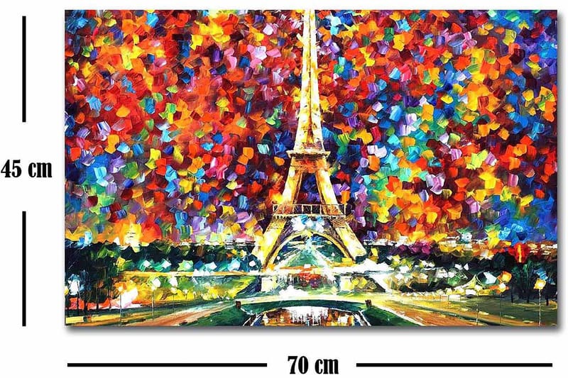 Decorative Canvas Painting 45x70 - Inredning & dekor - Tavlor & konst - Canvastavla