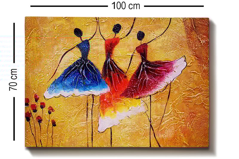 Decorative Canvas Painting 70x100 - Inredning & dekor - Tavlor & konst - Canvastavla