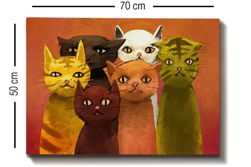 Decorative Canvas Painting 50x70 - Inredning & dekor - Tavlor & konst - Canvastavla