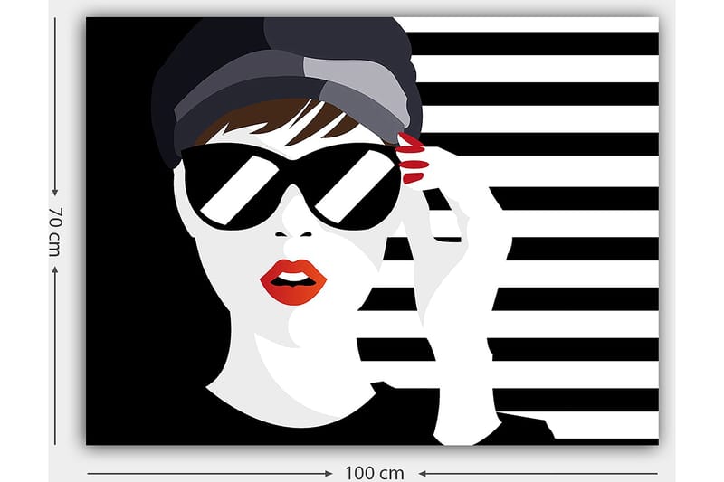 Decorative Canvas Painting 70x100 - Inredning & dekor - Tavlor & konst - Canvastavla